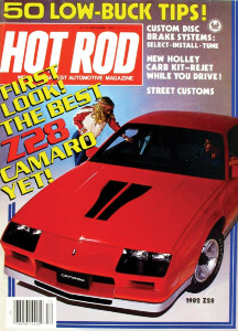 HOT ROD 1981 DEC - BUTTERA, BONNEVILLE, NEW Z/28